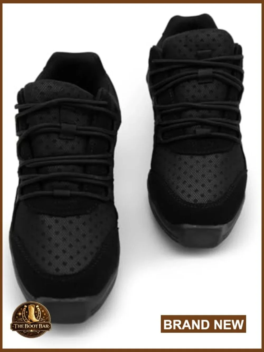 Split-Sole Dance Sneakers with Ventilated Arch and Lace-Up Closure